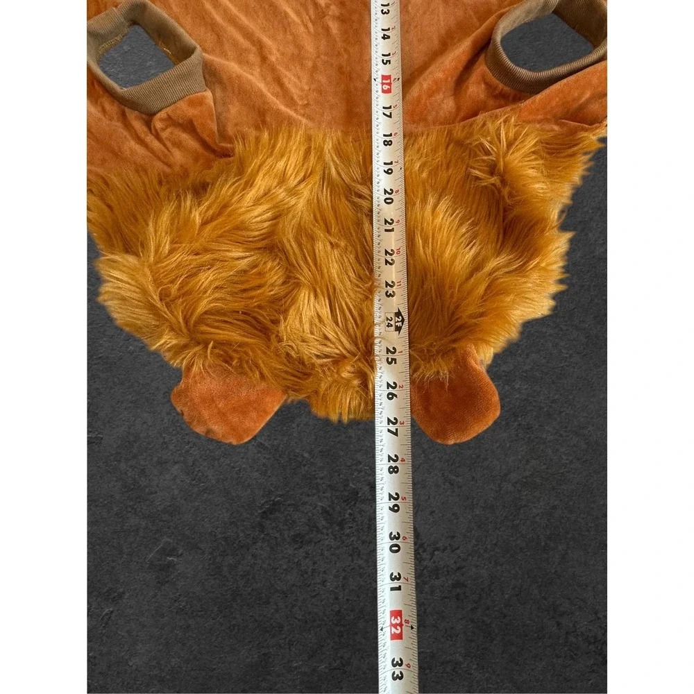 Lion Costume Dog Large Faux Fur Mane Halloween Pet - Nice/Clean!